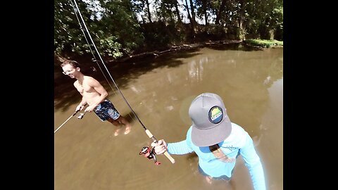 Illinois River wade fishing | Fayetteville AR