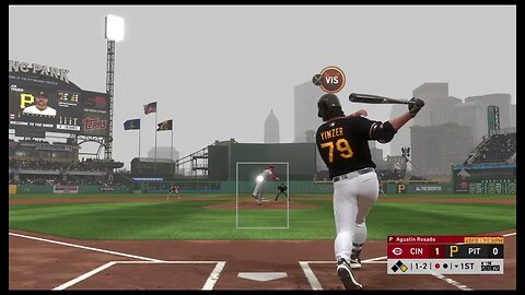 E:1210 23-04-28- The Hanging Curve of Pittsburgh Super Joe Blast Off! Home Run! (26)(558)(420 ft)