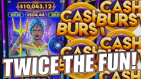 Hit the Jackpot Twice!!! ✌️ MAX BET Cash Burst Slots!