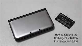 How to Replace the Rechargeable Battery in a Nintendo 3DS XL