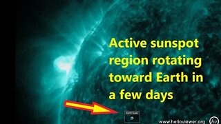 #Shorts Very active sun spot region is already producing M Flares