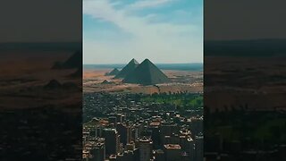 The Great Egyptian Pyramids of Giza are the most famous site on the African continent. part 5