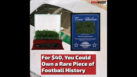 You Could Own a Rare Piece of Cowboys Turf for $40