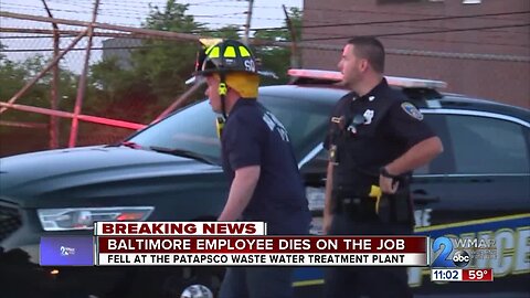 Woman dead after falling into wastewater at Patapsco Treatment plant