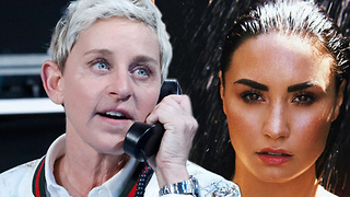 Ellen Degeneres Invites Demi Lovato To LIVE With Her Post Rehab!