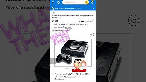 SEGA SATURNS @Walmart