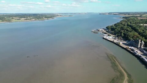 My DJI Mini 3 pro drone above Manningtree Mistley Essex and view from the top 2022