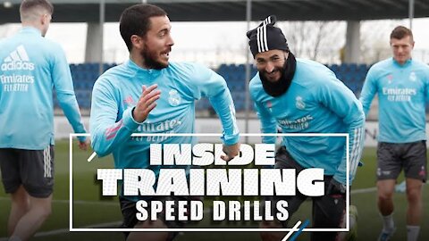 💨 SPEED DRILLS | Watch Ramos, Hazard, Benzema & co. get ready!