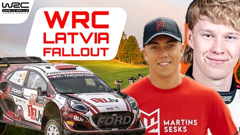 WRC Rally LATVIA Fallout! Oh for SESKS sake!