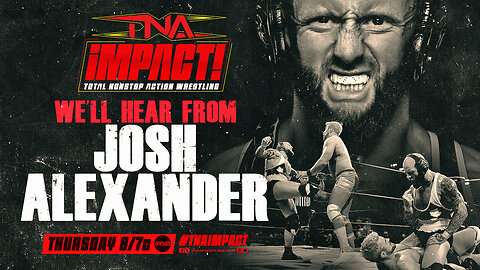 Josh Alexander Claims He's the Backbone of TNA! #shorts