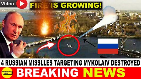 Russian missiles targeting Mykolaiv destroyed UKRAİNE RUSSİA WAR NEWS