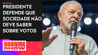 Lula quer voto secreto de ministros do STF para frear animosidade