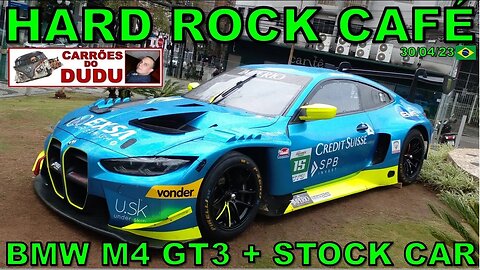 HARD ROCK CAFE - BMW M4 GT3 + STOCK CAR CHEVROLET CRUZE V8 - CARRÕES DO DUDU