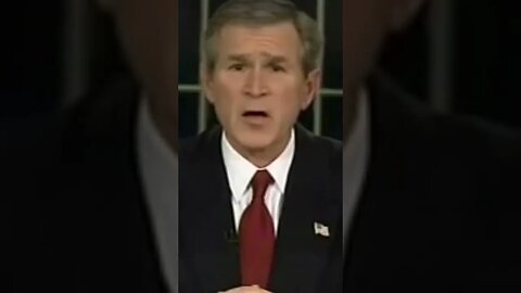 Throwback to President George W. Bush's speech about the shock and awe campaign in Iraq 20 years ago