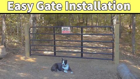 Fast Gate Installation @Fast 2K #builditfast2k