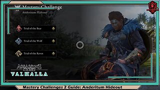 Assassin's Creed Valhalla-Mastery Challenges 2 Guide: Anderitum Hideout