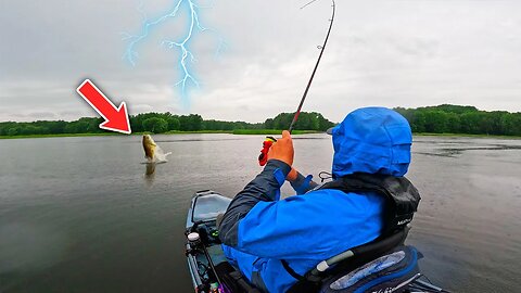 Fishing the BEST Conditions to Catch a GIANT Bass!