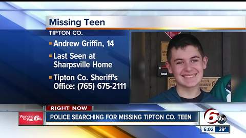 MISSING: Tipton police searching for 14-year-old from Sharpsville