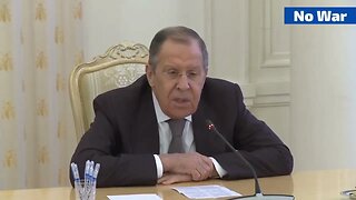 Russia is not going to run after the West | Lavrov. Ukraine!!