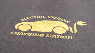 The Charlotte Library is also installing an electric vehicle charger on Monday, which will be next to the hitching post.