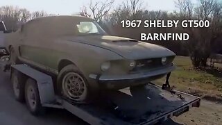 Restoring 1967 Shelby GT500 Barnfind - American Muscle Cars