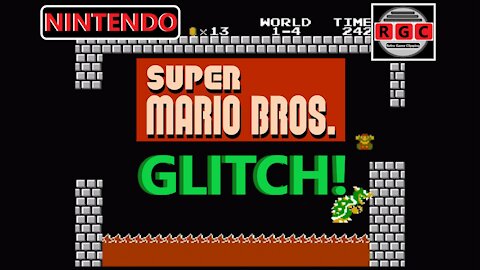 Crazy 'dead but not dead' glitch in Super Mario Bros