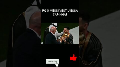 VOCÊ SABE O QUE É AQUELA CAPA PRETA QUE O MESSI USOU?