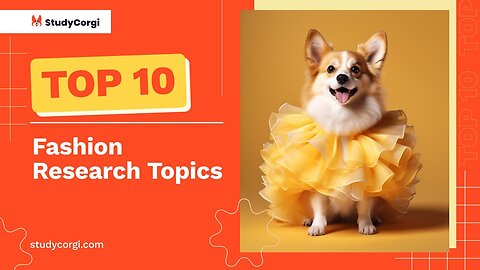 TOP-10 Fashion Research Topics