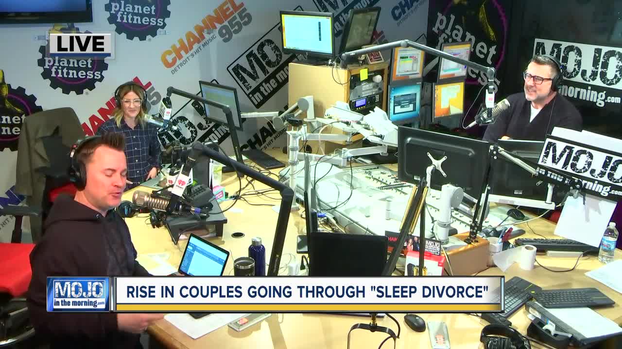 Mojo in the Morning: Couples going through 'sleep divorce'
