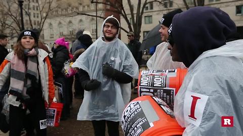 Inaugural Protesters in Washington