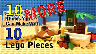 10 MORE things you can make with 10 Lego pieces