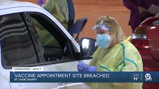 St. Lucie County experiences 'breaches' with COVID-19 vaccine appointment system