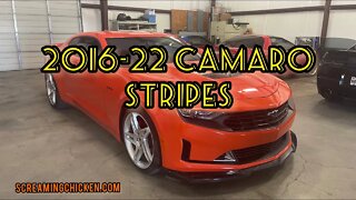 2016-22 Camaro Stripes