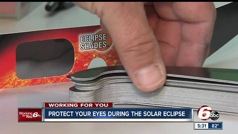 Protecting your eyes during the solar eclipse