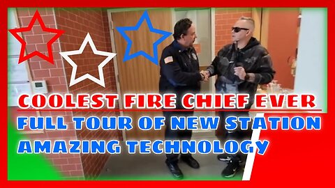 WOBURN MA COOLEST FIRE CHIEF EVER COMPLETE TOUR NEW STATION 💥💥