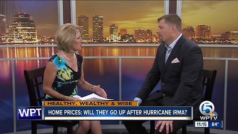 How will Hurricane Irma impact home prices in Florida?