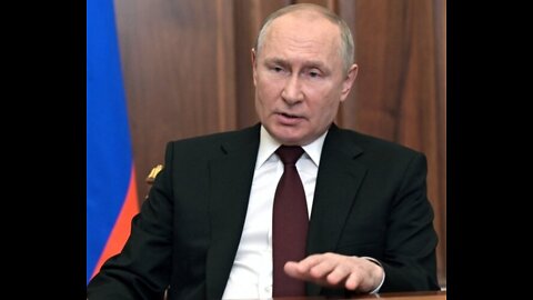 Putin Says Actions Aim for the 'De-Nazification of Ukraine'