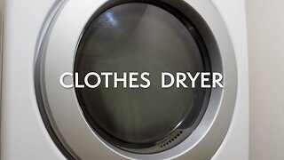 4K Laundry Tumble ASMR: Relaxing Sounds of Clothes Dryer