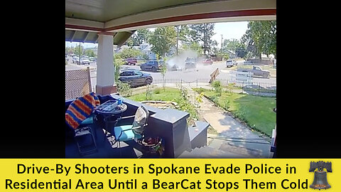 Drive-By Shooters in Spokane Evade Police in Residential Area Until a BearCat Stops Them Cold
