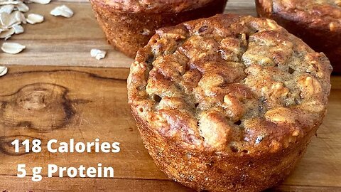 Healthy Banana Oat Cranberry Muffins with Greek Yogurt - No Sugar