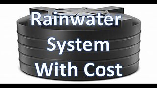 Rainwater system SUPPLIES the ENTIRE House. COST Included