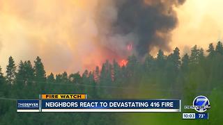 416 Fire grows to 5,100+ acres; fire officials believe it will reach homes in 12-36 hours