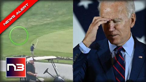 HAHA! Biden Spotted Golfing And Instantly Gets ROASTED By the Internet