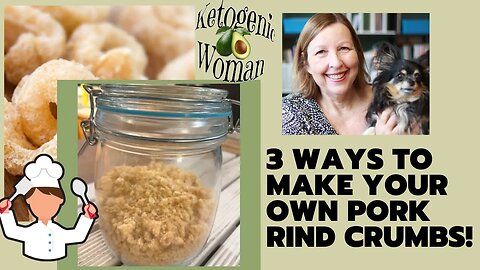 3 Ways to Make Your Own Ground Pork Rind Crumbs (Keto and Carnivore)