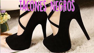 Tacones Negros