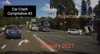 Car Crash Compilation #2 January 2021