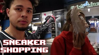 THESE WERE AN EASY COP!! SNEAKER VLOG WITH BAE!