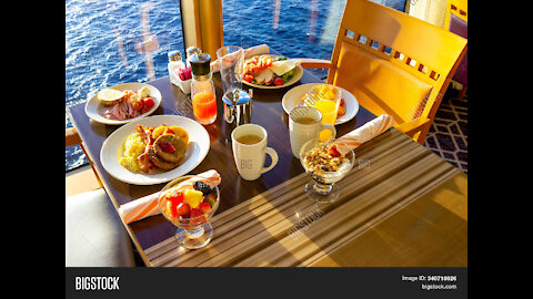 How is breakfast on board the luxury cruise