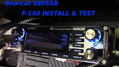 AirWaves Episode 35: Uniden Bearcat 980 SSB Install & Test