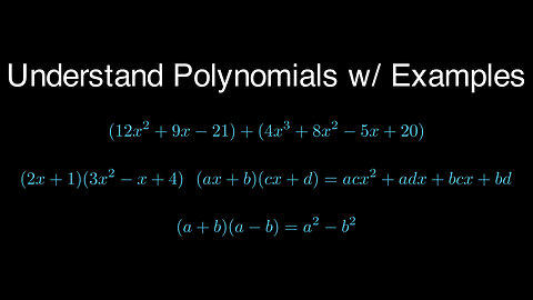 FOILing, Multiplying, and Adding/Subtracting Polynomials with Examples